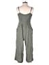 AUW 100% Rayon Hearts Green Jumpsuit One size - photo 2