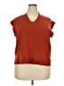 Terra & Sky Orange Short Sleeve Top Size 2X - photo 1