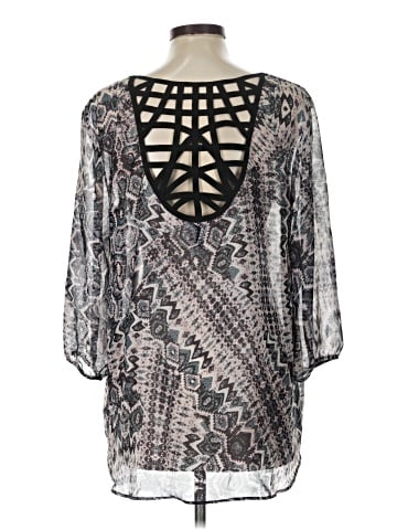 Maurices 3/4 Sleeve Blouse (view 2)