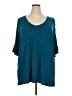 Allegrace Teal 3/4 Sleeve Top Size 3X - photo 1