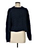Quince Solid Blue Pullover Sweater Size M - photo 1