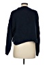 Quince Solid Blue Pullover Sweater Size M - photo 2