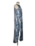 Hount Metallic Blue Cocktail Dress Size S - photo 4