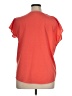 Jaclyn Smith 100% Polyester Orange Short Sleeve Blouse Size XL - photo 2