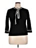 CeCe Black Pullover Sweater Size XL - photo 1
