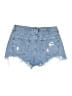 Forever 21 Hearts Blue Denim Shorts Size 30 waist - photo 2