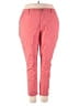 Tommy Hilfiger Solid Pink Casual Pants Size 18W - photo 1