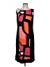 Tribal Graphic Black Cocktail Dress Size L - photo 1
