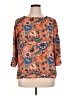 The Limited 100% Polyester Orange 3/4 Sleeve Blouse Size XL - photo 1