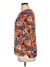 The Limited 100% Polyester Orange 3/4 Sleeve Blouse Size XL - photo 5