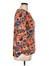 The Limited 100% Polyester Orange 3/4 Sleeve Blouse Size XL - photo 4