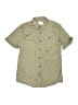 Assorted Brands Solid Green Short Sleeve Button-Down Shirt Size L (youth) - photo 1
