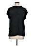 Athleta 100% Silk Black Short Sleeve Silk Top Size M - photo 1