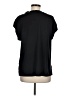 Athleta 100% Silk Black Short Sleeve Silk Top Size M - photo 2