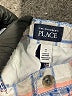 The Children's Place 100% Cotton Plaid Blue Shorts Size 3T - photo 3