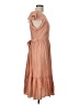 Shein 100% Polyester Tan Casual Dress Size L - photo 4