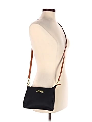 Joy & Iman Leather Crossbody Bag (view 2)