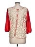 Unbranded 100% Polyester Red 3/4 Sleeve Top Size L - photo 2