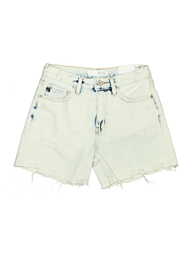 Pre-owned Kancan Jeans Denim Shorts In Green