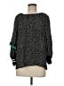 Tibi 100% Viscose Black 3/4 Sleeve Blouse Size M (estimated) - photo 1