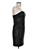 Alice + Olivia 100% Polyurethane Black Cocktail Dress Size 10 - photo 4