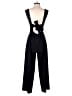 Club Monaco Solid Black Jumpsuit Size 4 - photo 2