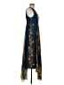 Twinset 100% Polyester Paisley Blue Cocktail Dress Size EU (IT) 42 / US 6 - photo 4