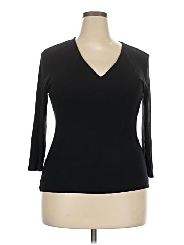 INC International Concepts 3/4 Sleeve T-Shirt (view 1)