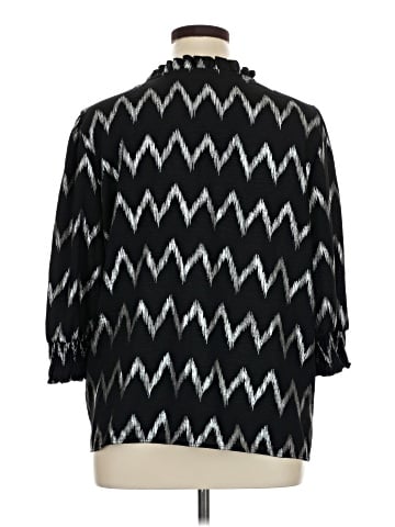 NY Collection 3/4 Sleeve Blouse (view 2)