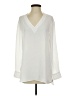 Olivaceous 100% Polyester Ivory Long Sleeve Blouse Size S - photo 1
