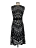 Ellen Tracy Graphic Black Cocktail Dress Size 2 - photo 2