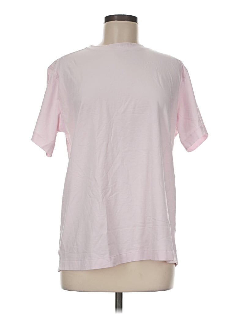 Pre-owned Lululemon Athletica Short Sleeve T-shirt In Pink