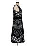 Ellen Tracy Graphic Black Cocktail Dress Size 2 - photo 4