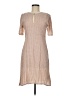 H&M 100% Polyester Tan Casual Dress Size 6 - photo 1