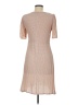 H&M 100% Polyester Tan Casual Dress Size 6 - photo 2
