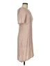 H&M 100% Polyester Tan Casual Dress Size 6 - photo 4