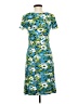 Boden Tropical Blue Casual Dress Size 6 - photo 2