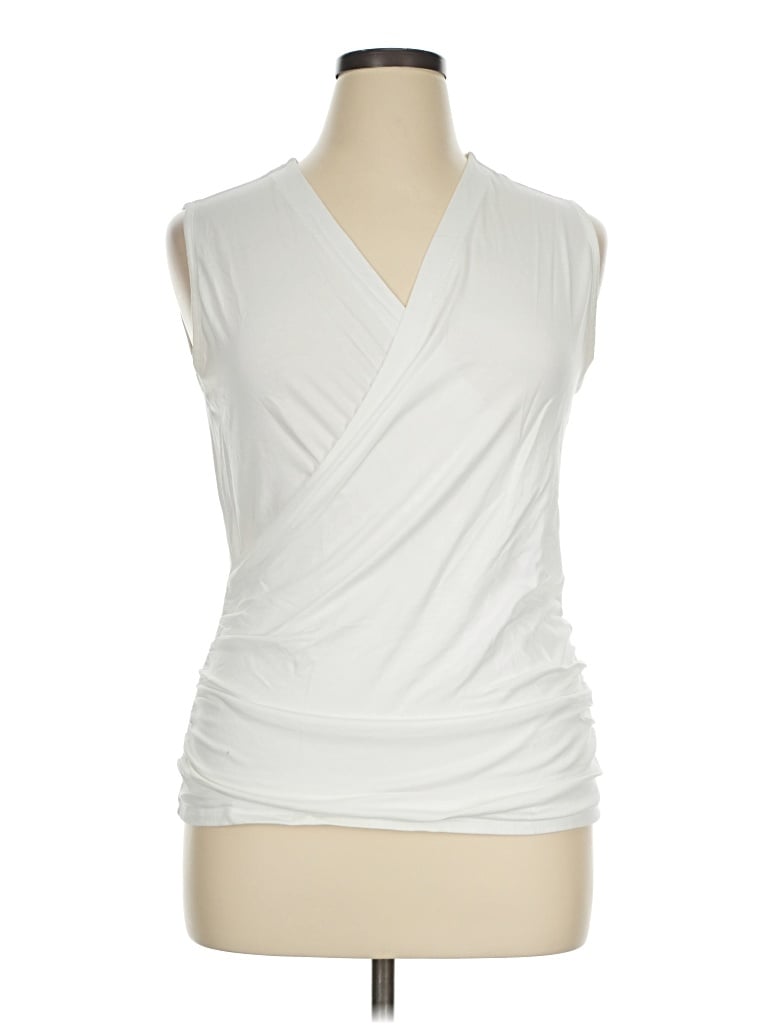 Pre-owned Sundance Sleeveless T-shirt In Ivory