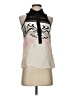 Yyigal Ivory Sleeveless Blouse Size XS - photo 1