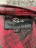 Rails Plaid Burgundy Long Sleeve Blouse Size S - photo 7