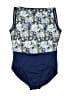 Sympli Floral Blue One Piece Swimsuit Size L - photo 1