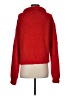 Something Navy Solid Red Pullover Sweater Size XS - photo 2