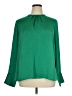 MNG 100% Polyester Green Long Sleeve Turtleneck Size 14 - photo 1