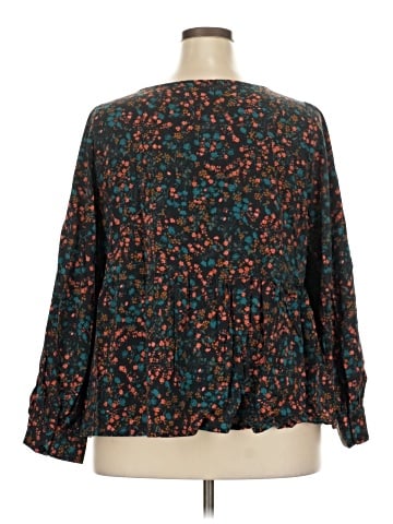 Ava & Viv 3/4 Sleeve Blouse (view 2)