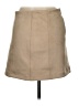 Shinestar Solid Tan Casual Skirt Size L - photo 2