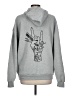 Unbranded 100% Polyester Gray Pullover Hoodie Size L - photo 2