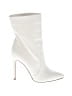 Wild Diva White Ankle Boots Size 7 - photo 1