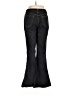 Liquid 100% Cotton Chevron-herringbone Black Jeans Size 9 - photo 2
