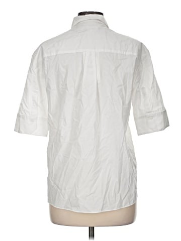 Zara 3/4 Sleeve Button-Down Shirt (view 2)