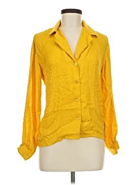 Assorted Brands Long Sleeve Silk Top